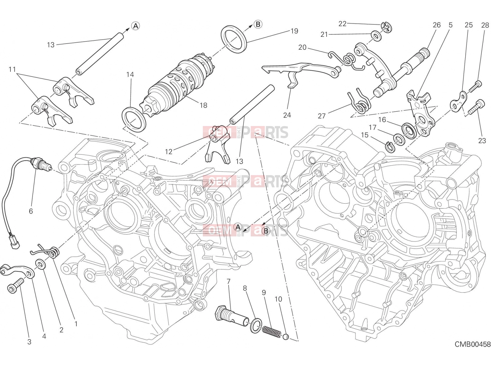 DUCATI 2018 Diavel GEARCHANGE CONTROL [MOD:DVL]