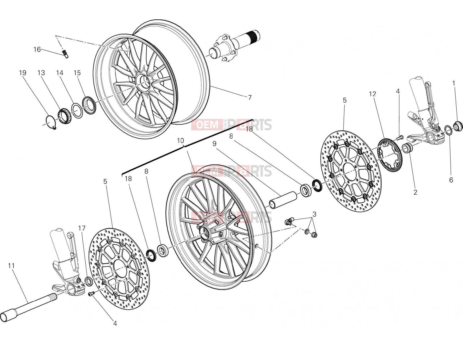 DUCATI 2018 Diavel WHEELS [MOD:DVL]