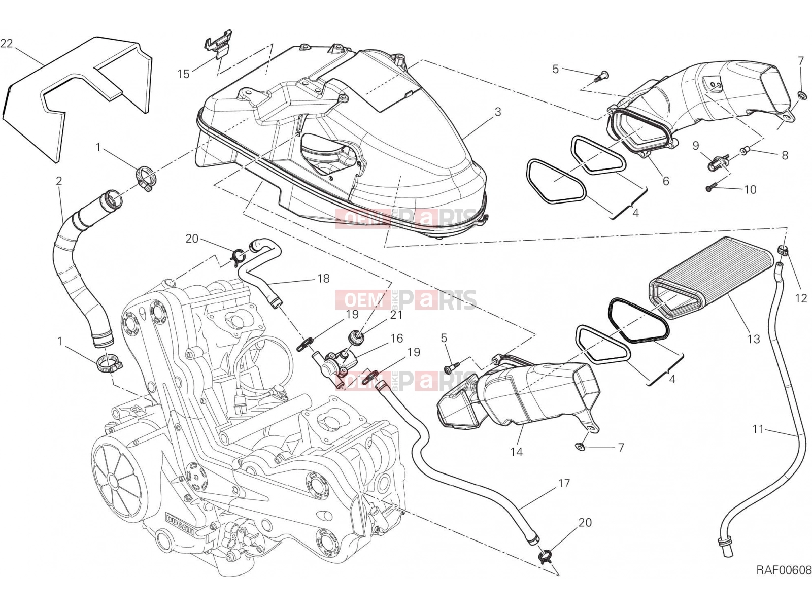 DUCATI 2018 Diavel INTAKE [MOD:DVL]