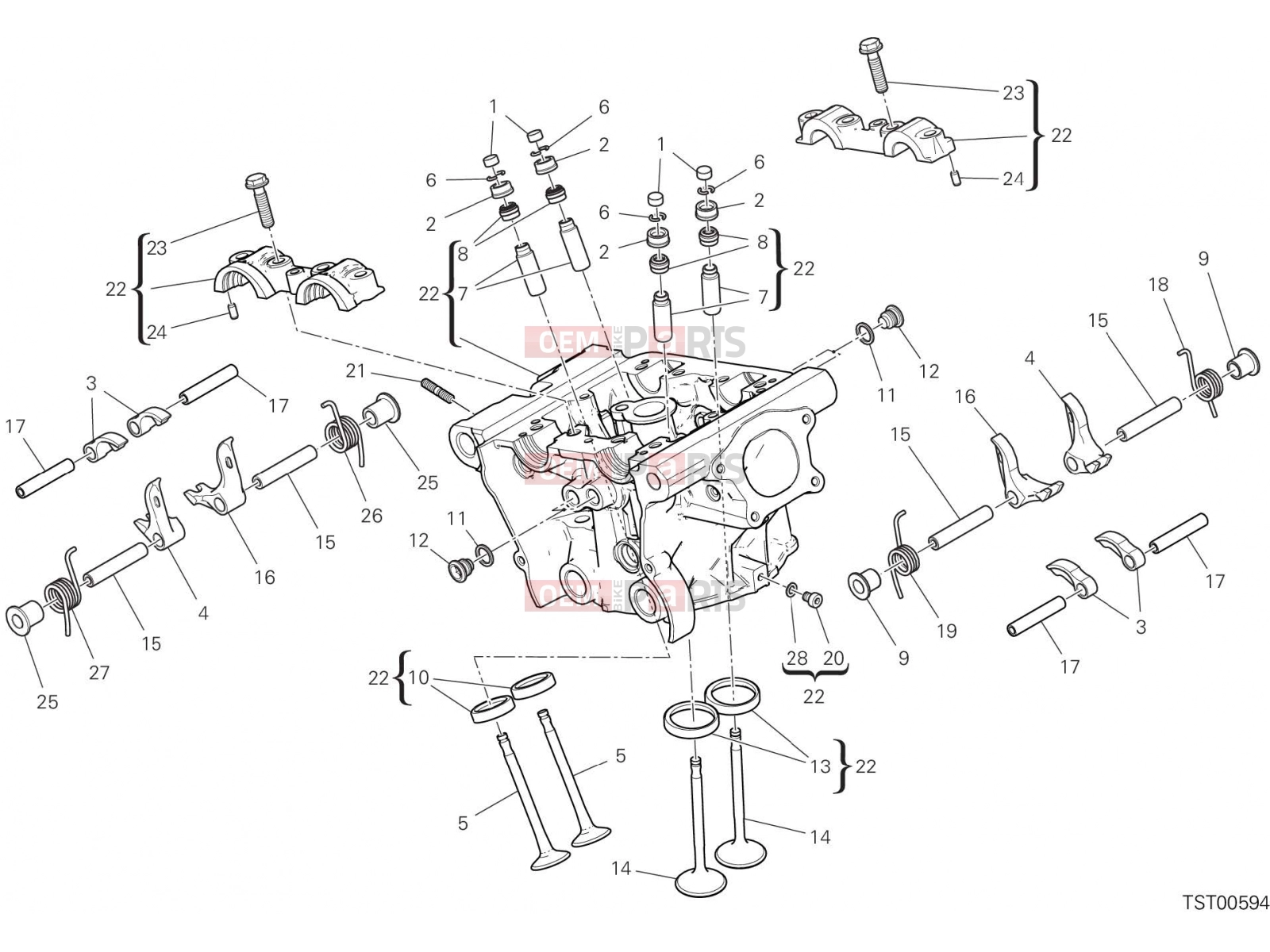 DUCATI 2018 Monster 821 VERTICAL HEAD [MOD:M 821]
