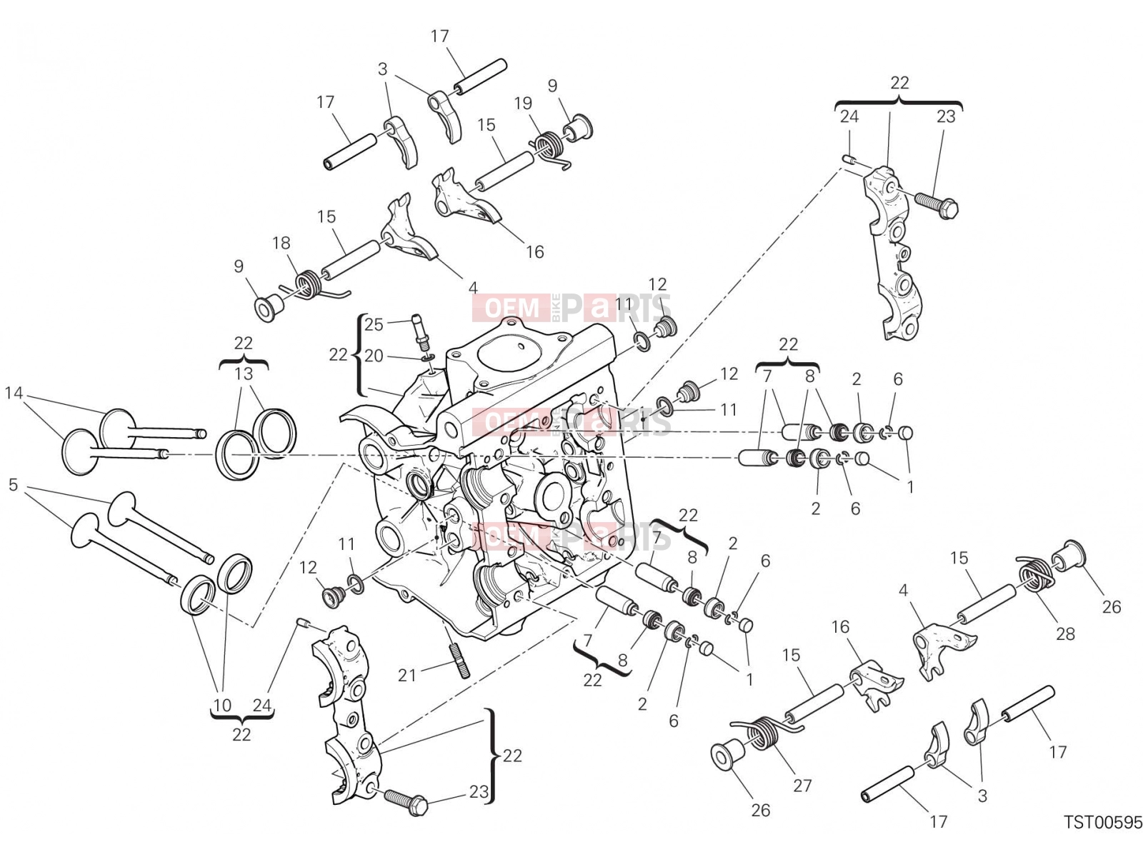 DUCATI 2018 Monster 821 HORIZONTAL HEAD [MOD:M 821]