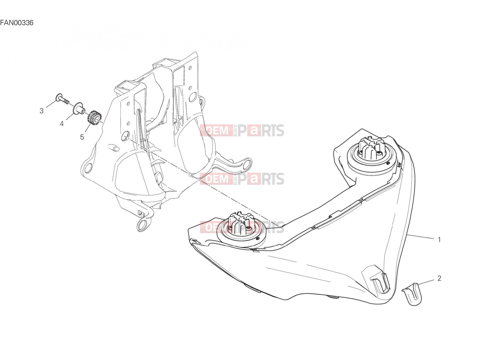 DUCATI 2018 Multistrada 1260 S HEADLIGHT [MOD:MS1260S]