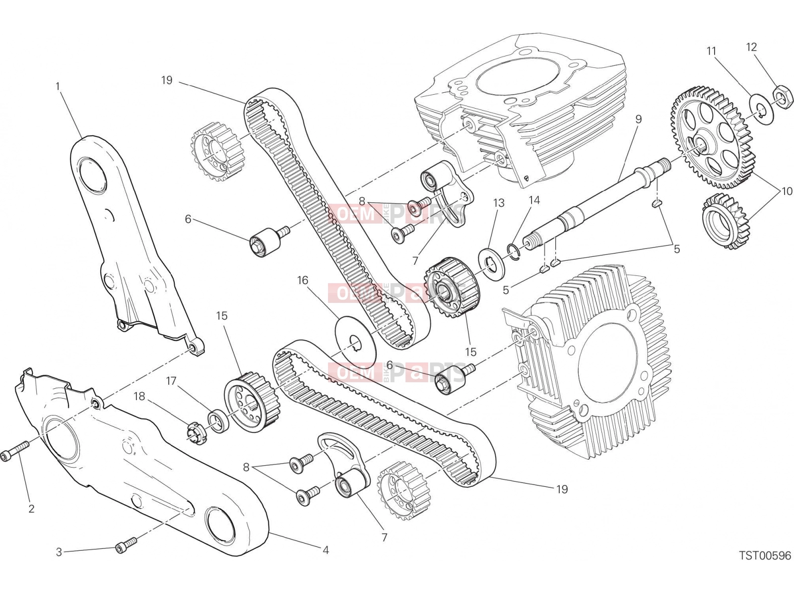 DUCATI 2019 Monster 797 TIMING SYSTEM [MOD:M 797+]