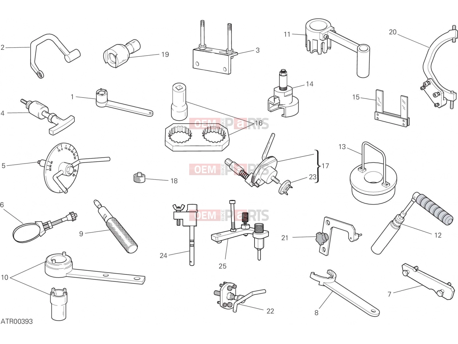 DUCATI 2019 SuperSport WORKSHOP SERVICE TOOLS (ENGINE) [MOD:SS 939]