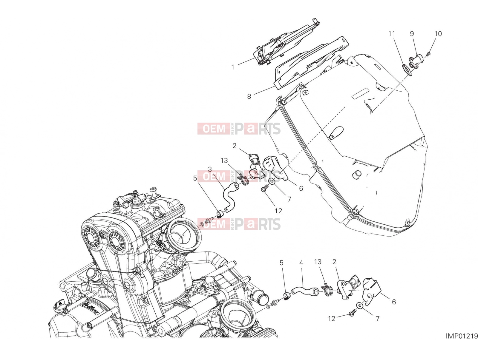 DUCATI 2020 Multistrada 950 S ENGINE CONTROL UNIT [MOD:MS950S]