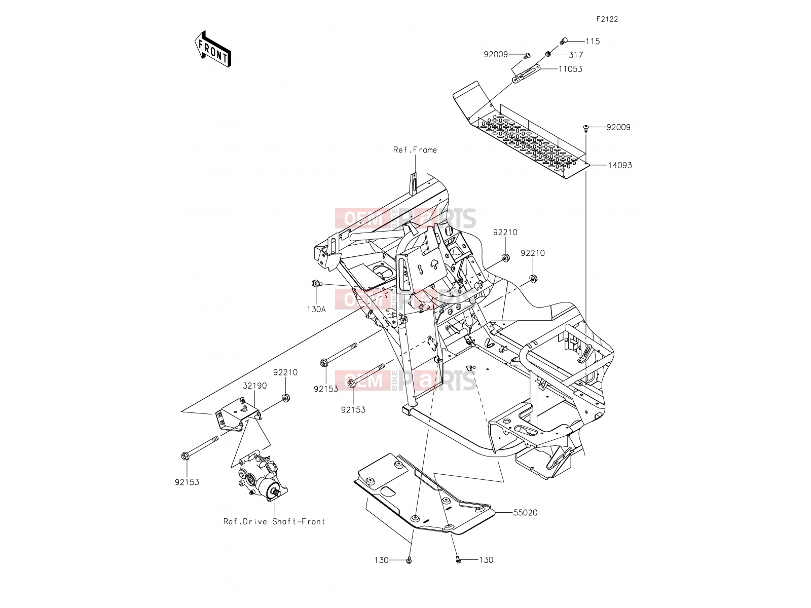KAWASAKI 2020 Engine Mount