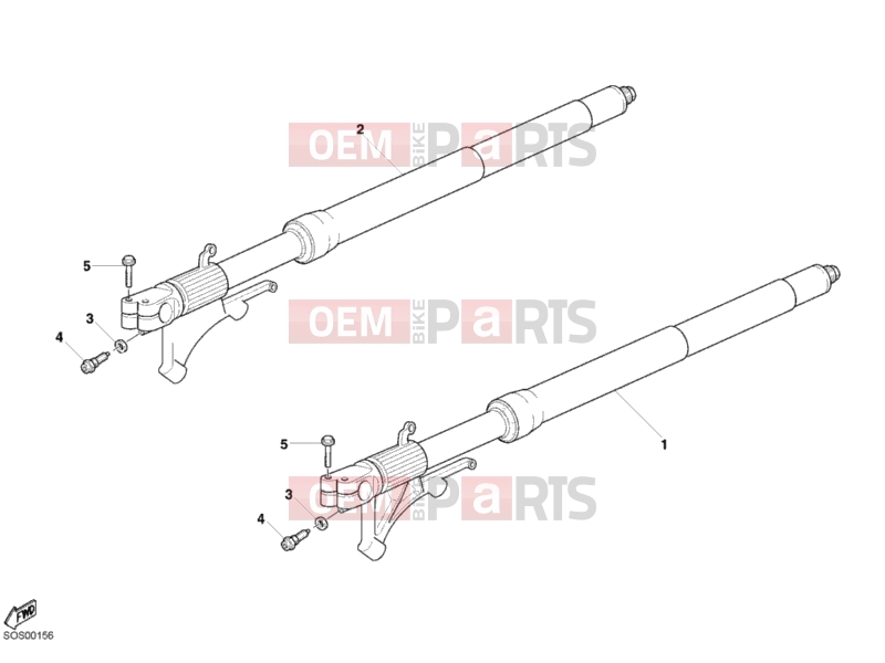 DUCATI 2005 Superbike 749 R FRONT FORK » FRONT SUSPENSION