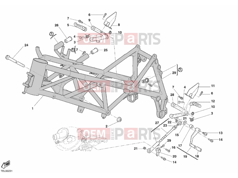 DUCATI 2005 Superbike 749 R FRAME » FRAME