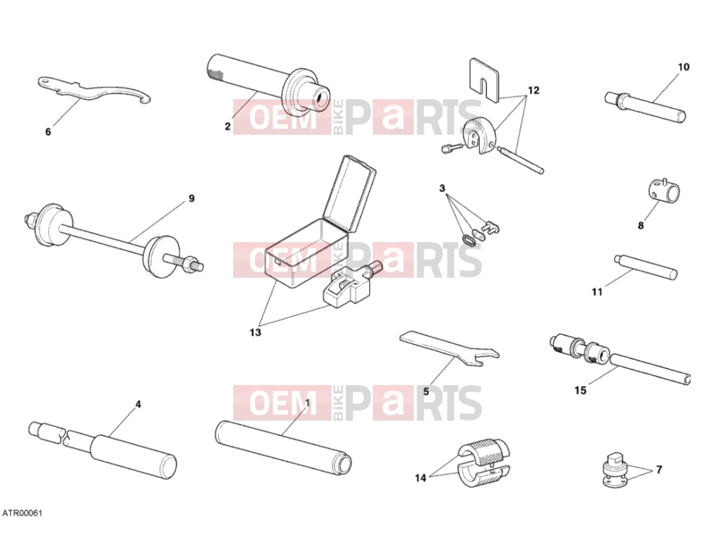 DUCATI 2004 Superbike 749 Dark WORKSHOP SERVICE TOOLS, FRAME » FRAME