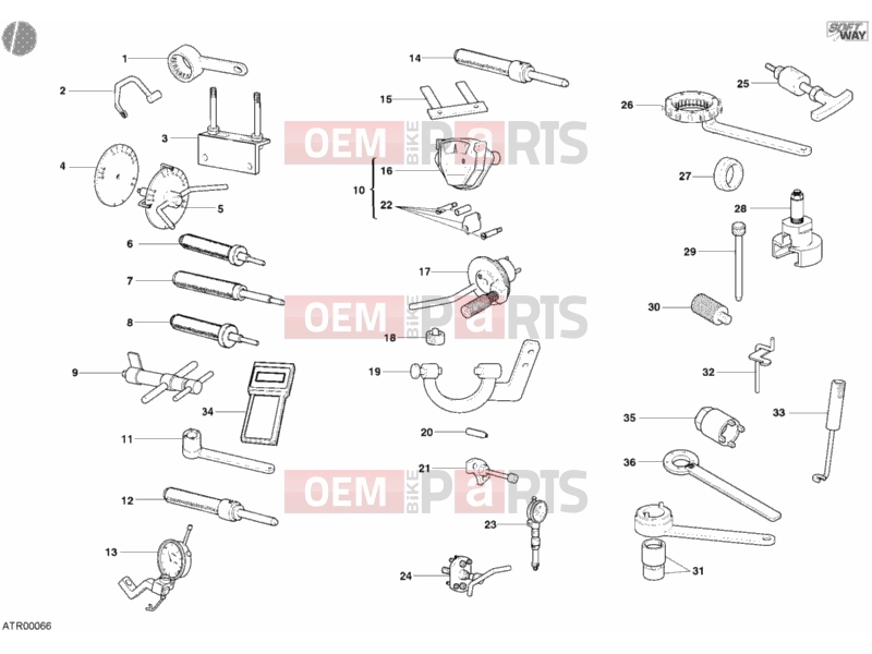 DUCATI 2004 Monster 800 WORKSHOP SERVICE TOOLS, ENGINE » UNCLASSIFIED