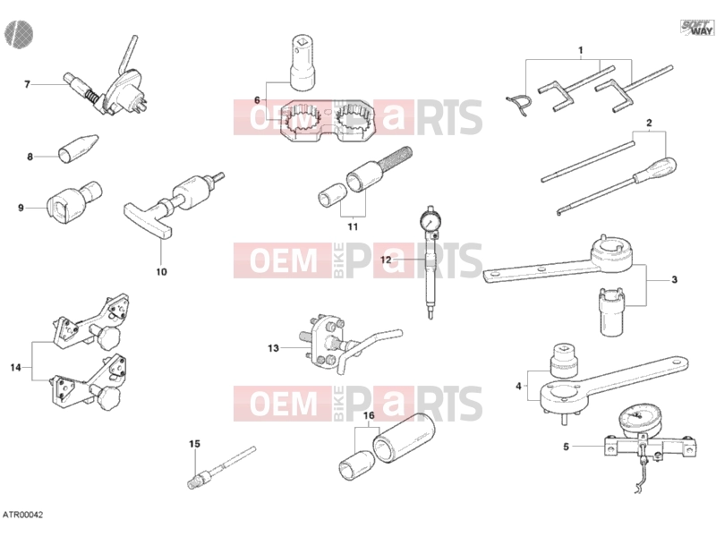 DUCATI 2004 998 Final Ed. Single-Seat 01A - WORKSHOP SERVICE TOOLS, ENGINE » UNCLASSIFIED
