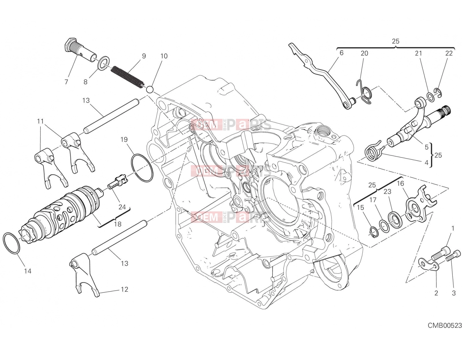 DUCATI 2021 Scrambler ICON SHIFT CAM - FORK [MOD:SCR800]