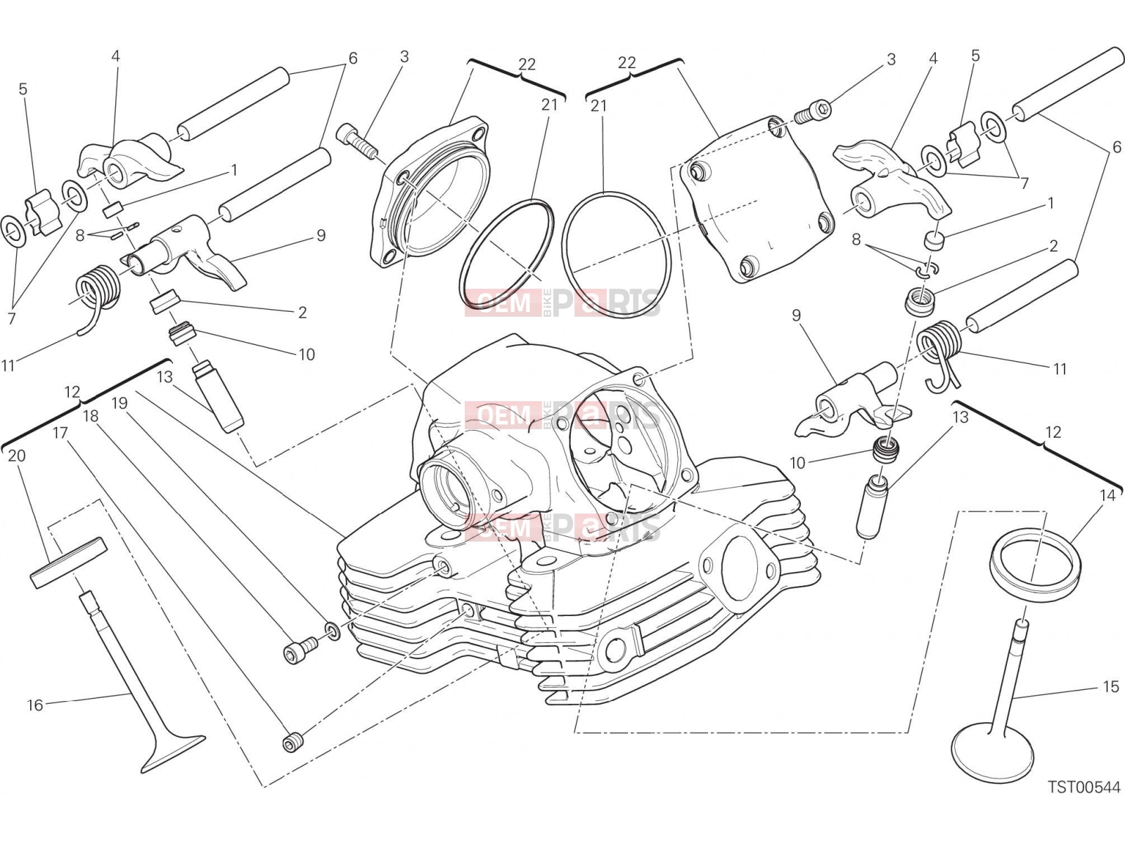 DUCATI 2021 Scrambler ICON VERTICAL HEAD
