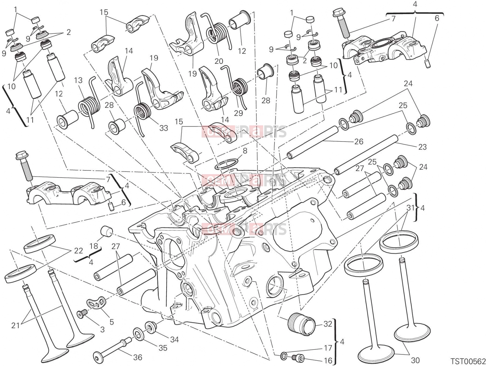 DUCATI 2021 Panigale V2 VERTICAL HEAD [MOD:PANV2]