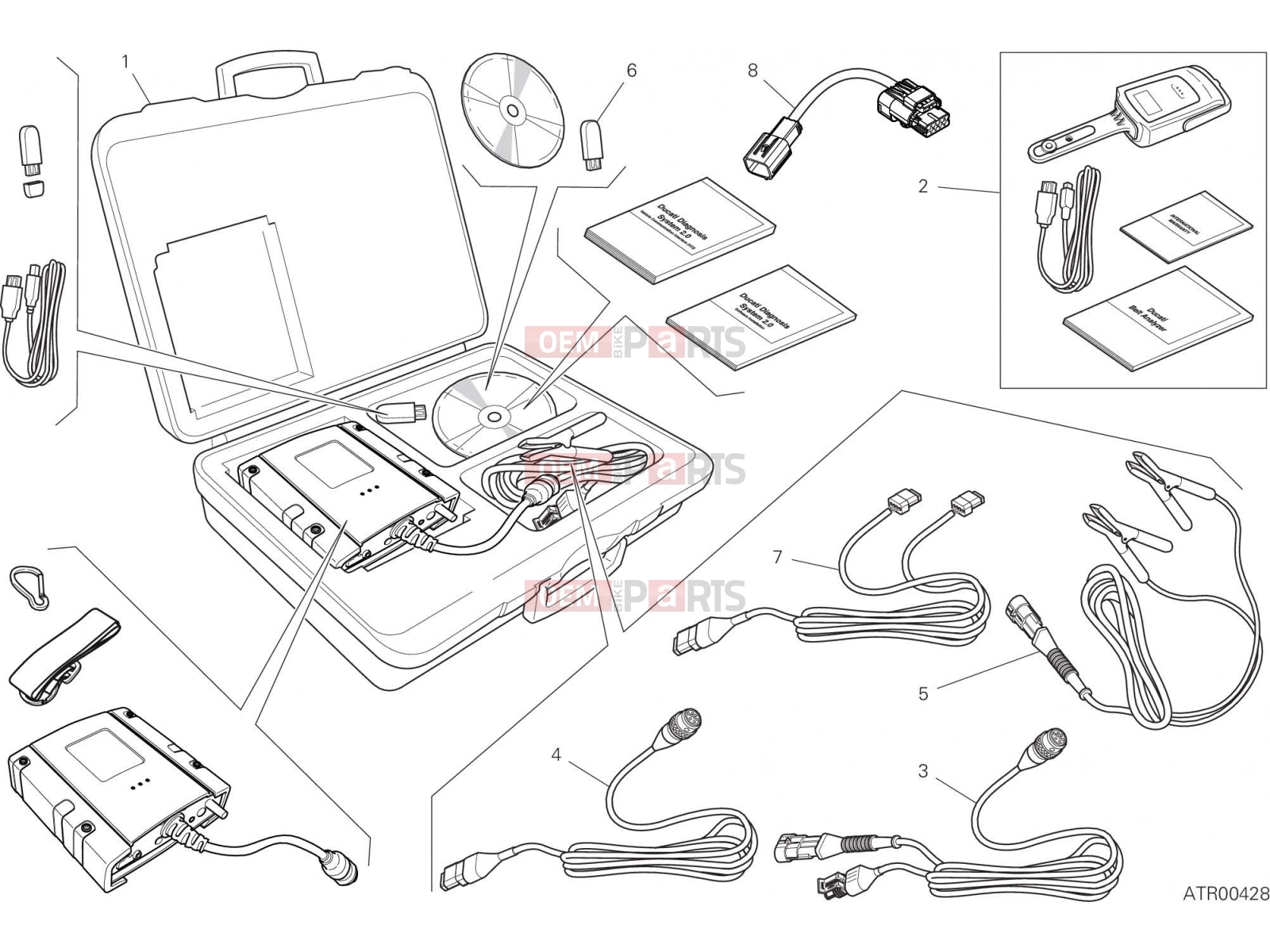 DUCATI 2021 Panigale V2 DDS (2) TESTER [MOD:PANV2]