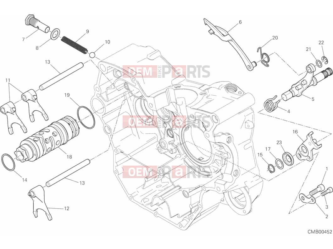 DUCATI 2016 Scrambler Urban Enduro SHIFT CAM - FORK