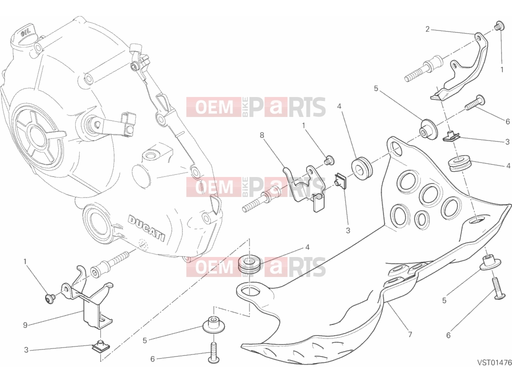 DUCATI 2016 Scrambler Urban Enduro GUARD, ENGINE