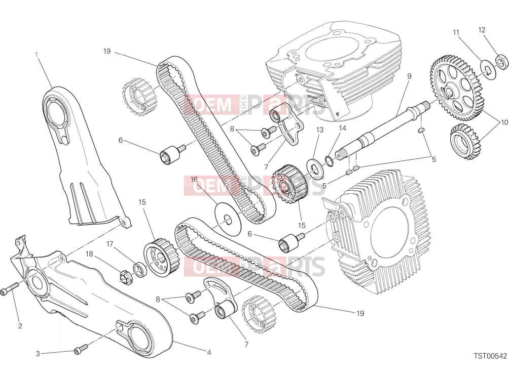 DUCATI 2016 Scrambler Full Throttle TIMING SYSTEM [MOD:SCR800FT]