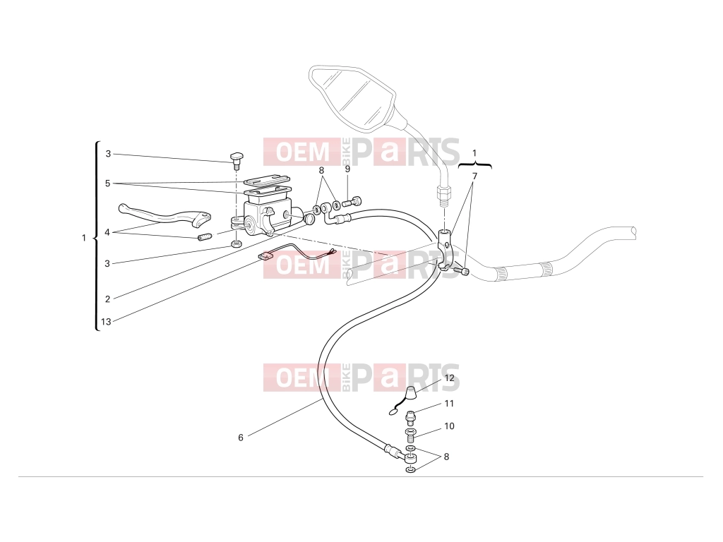 DUCATI 2006 Multistrada 620 Clutch control