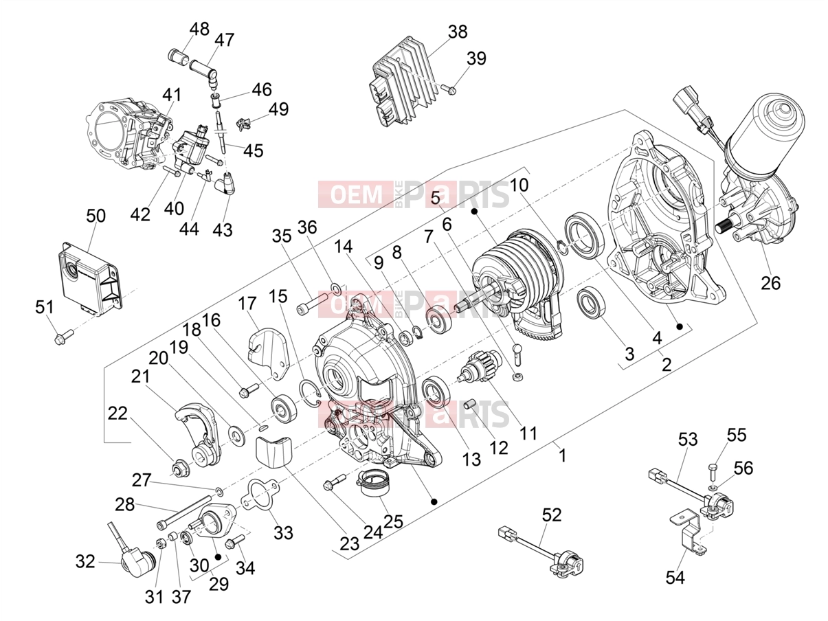 On 195482 - Nut exploded view