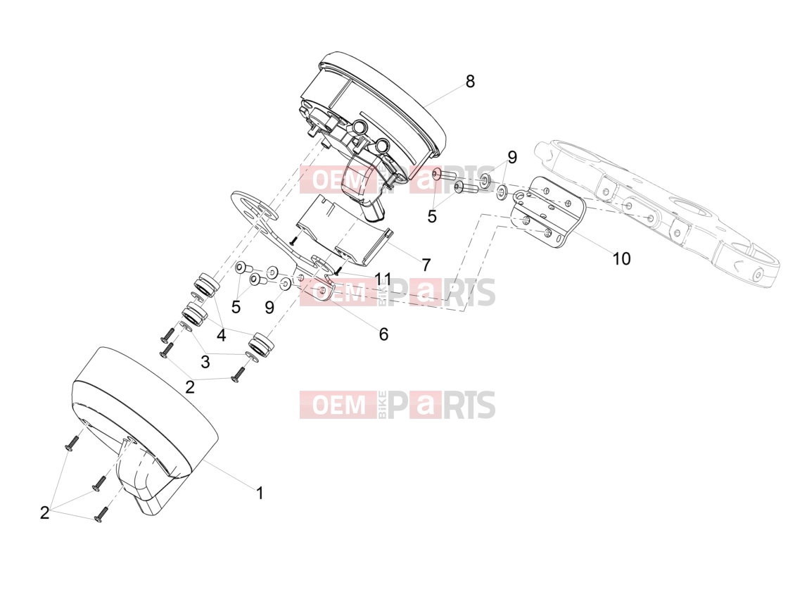 MOTOGUZZI Audace 1400 Carbon ABS Lights - Instruments » Instruments