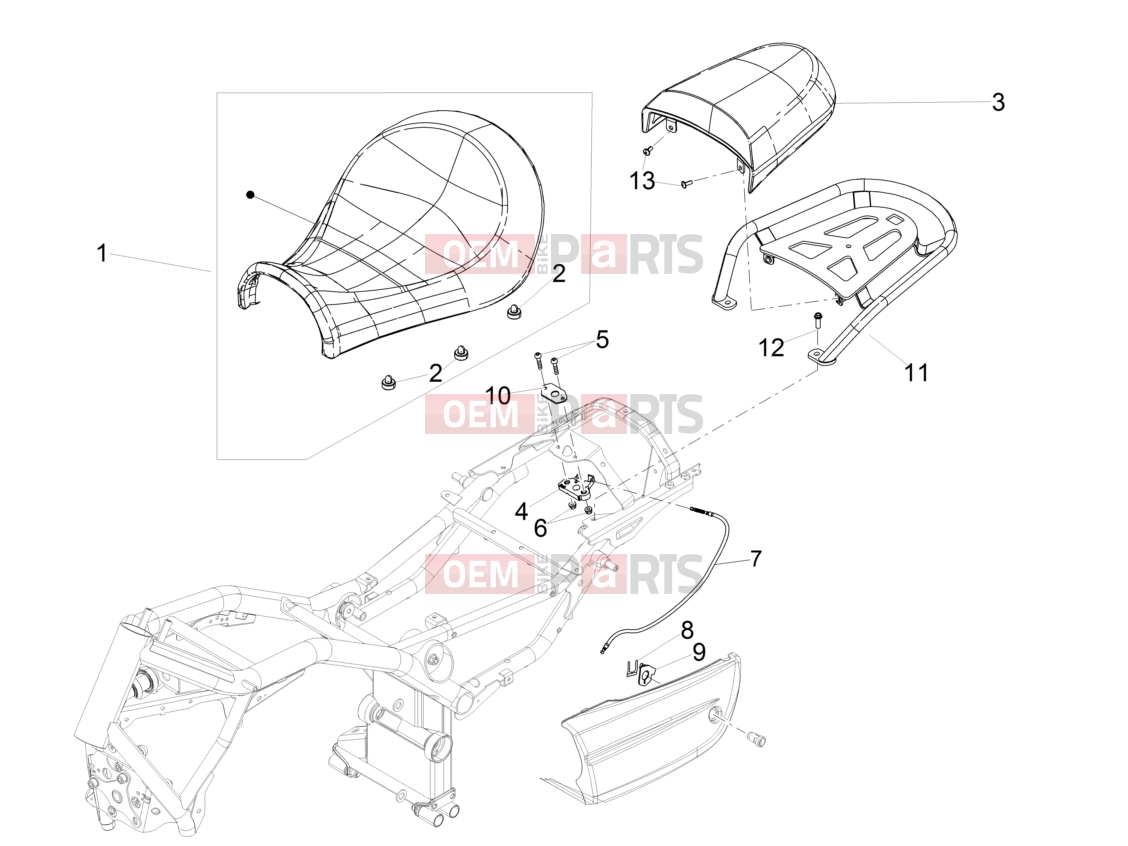 MOTOGUZZI Eldorado 1400 ABS Body » Saddle