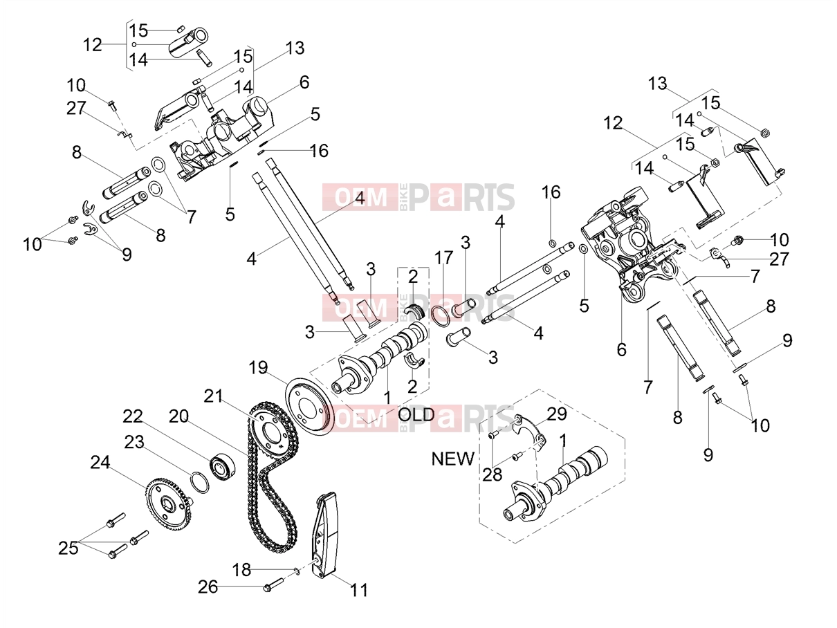 MOTOGUZZI V9 Roamer 850 Engine » Timing system