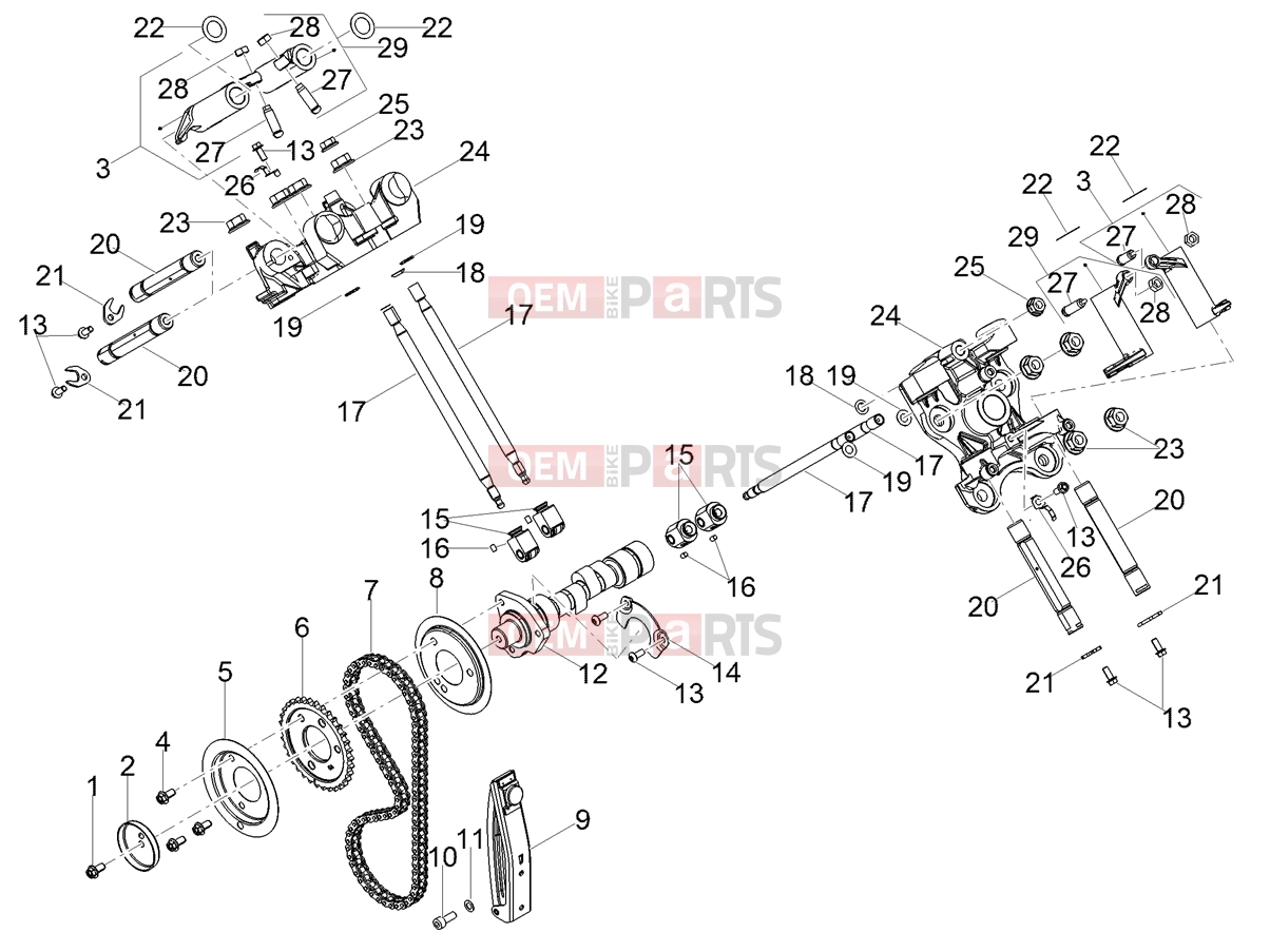 MOTOGUZZI V9 Bobber 850 Engine » Timing system