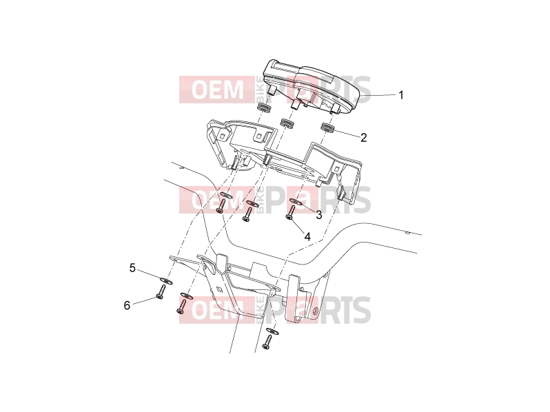 APRILIA SR 50 R Lights - Instruments » Instruments