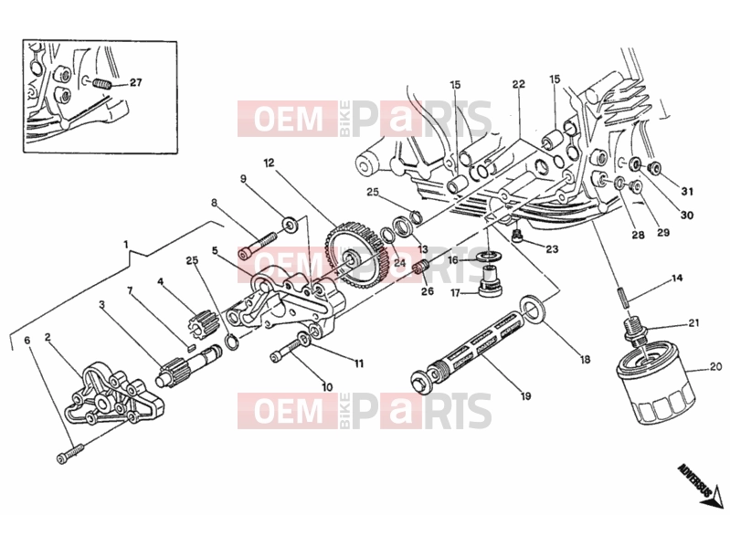 On 5 pc - 77110518B - Screw exploded view