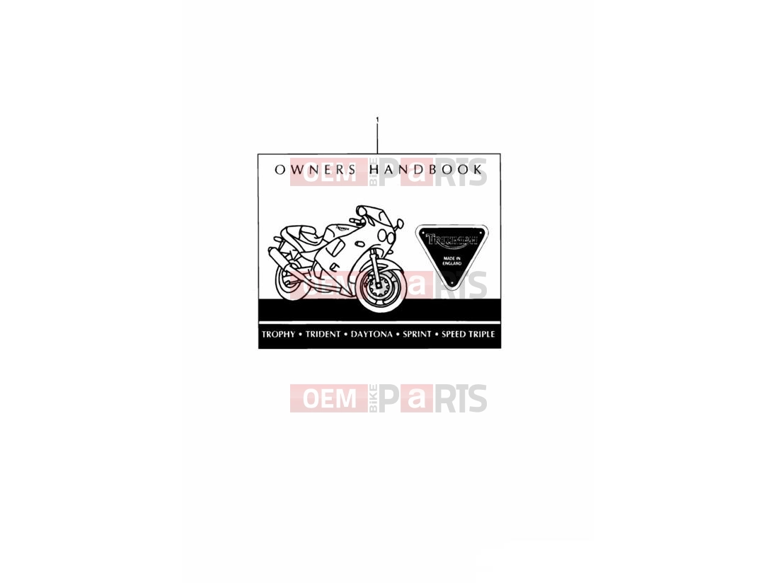 Triumph 1994 TRIDENT Owners Handbook » 9082