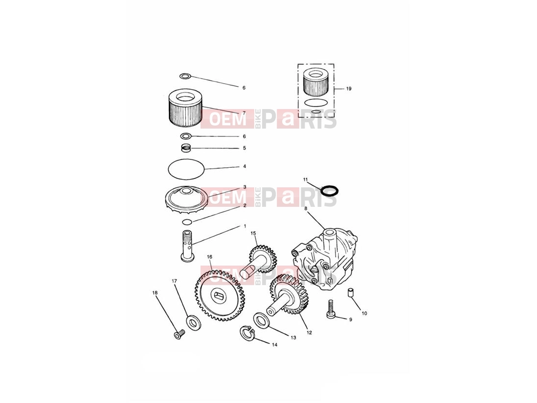 Triumph 1998 TRIDENT Lubrication System