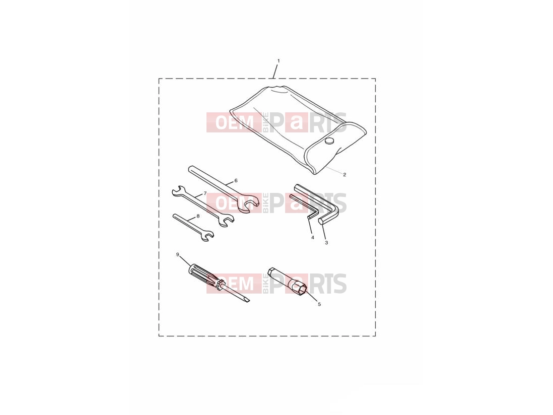 Triumph 2000 THUNDERBIRD SPORT Tool Kit