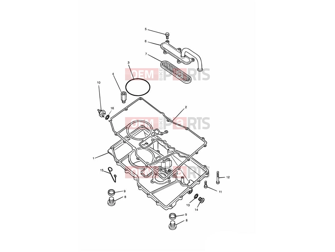 Triumph 2000 THUNDERBIRD SPORT Sump