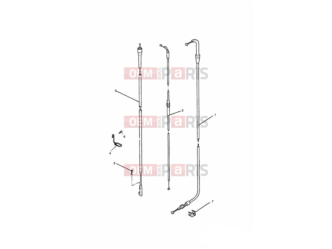 Triumph 2002 THUNDERBIRD SPORT Control Cables