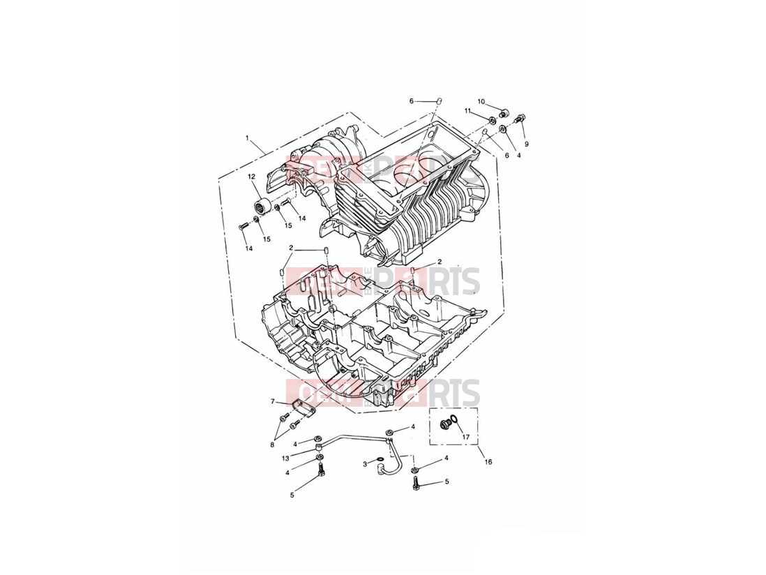 Triumph 2004 THUNDERBIRD SPORT Crankcase
