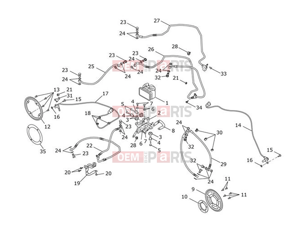 Triumph 2016 SPEED TRIPLE R - 735337 > ABS System