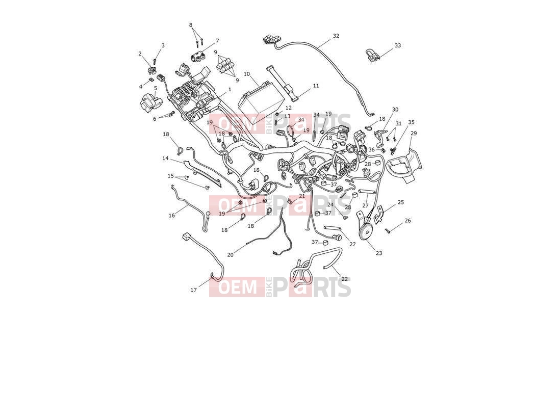 Triumph 2021 TRIDENT 660 Electrical Equipment