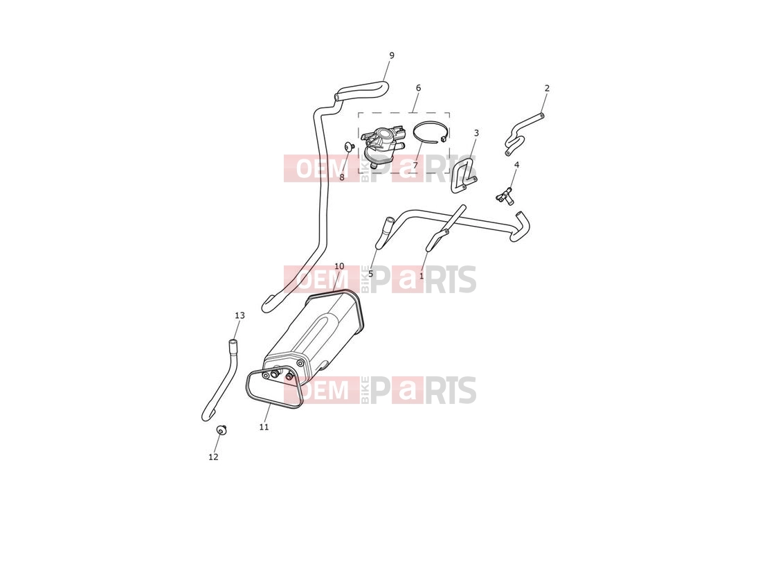 Triumph 2017 TIGER EXPLORER XCA 740277 > Evaporative Loss Control System