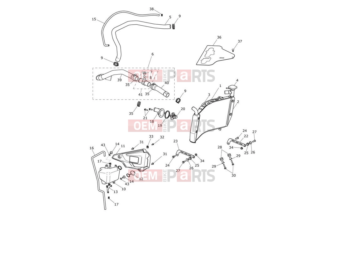 Triumph 2012 Tiger Explorer > 740276 TIGER EXPLORER Cooling System