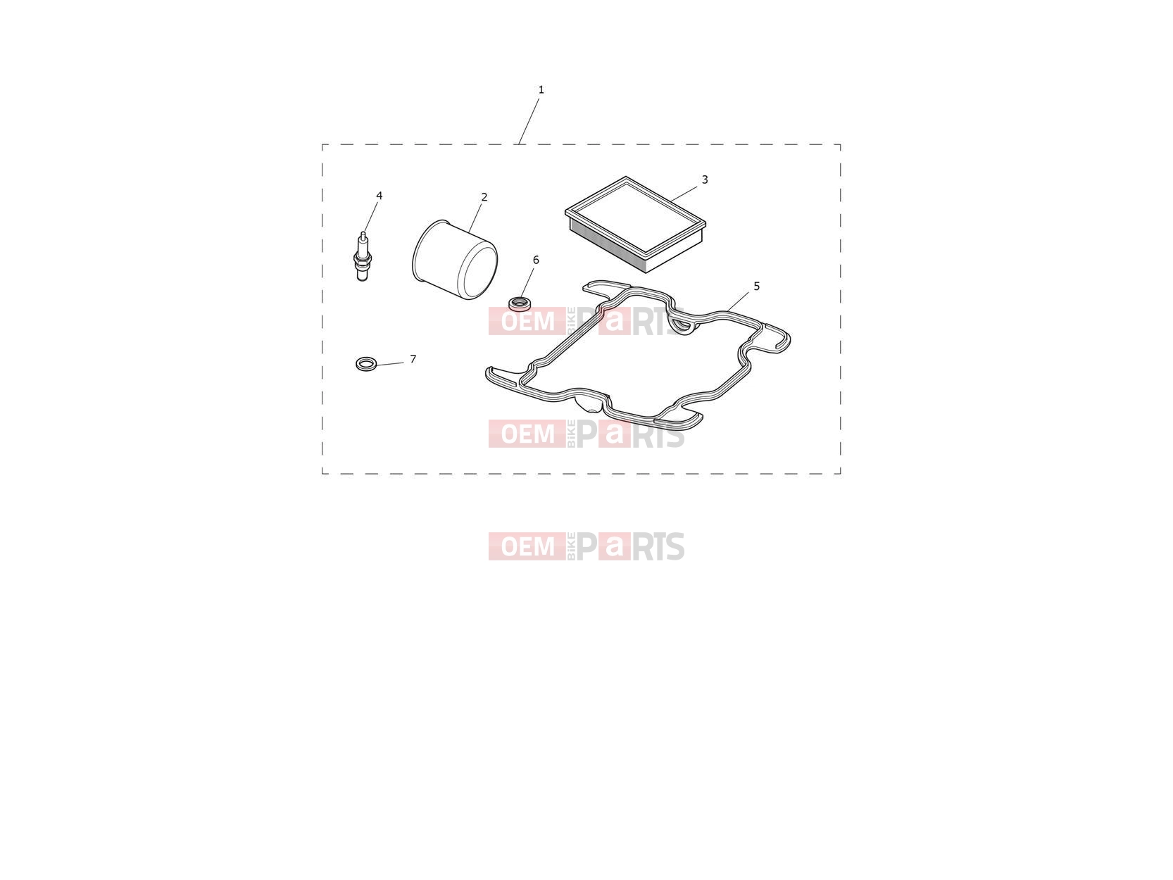 Triumph 2016 THRUXTON Engine Service Kit