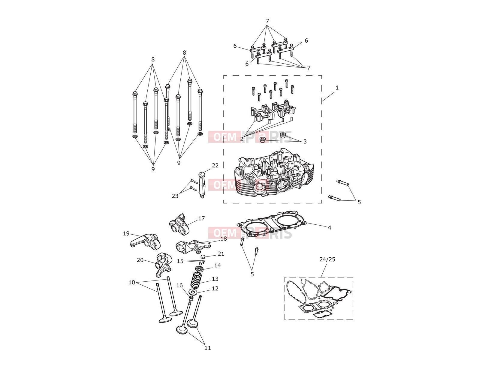 Triumph 2017 THRUXTON Cylinder Head & Valves