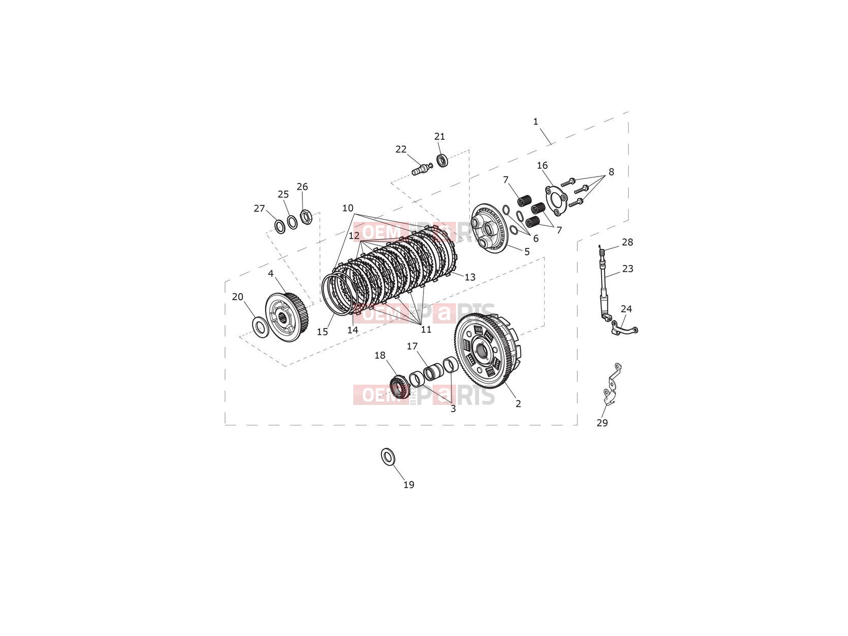 Triumph 2018 THRUXTON Clutch