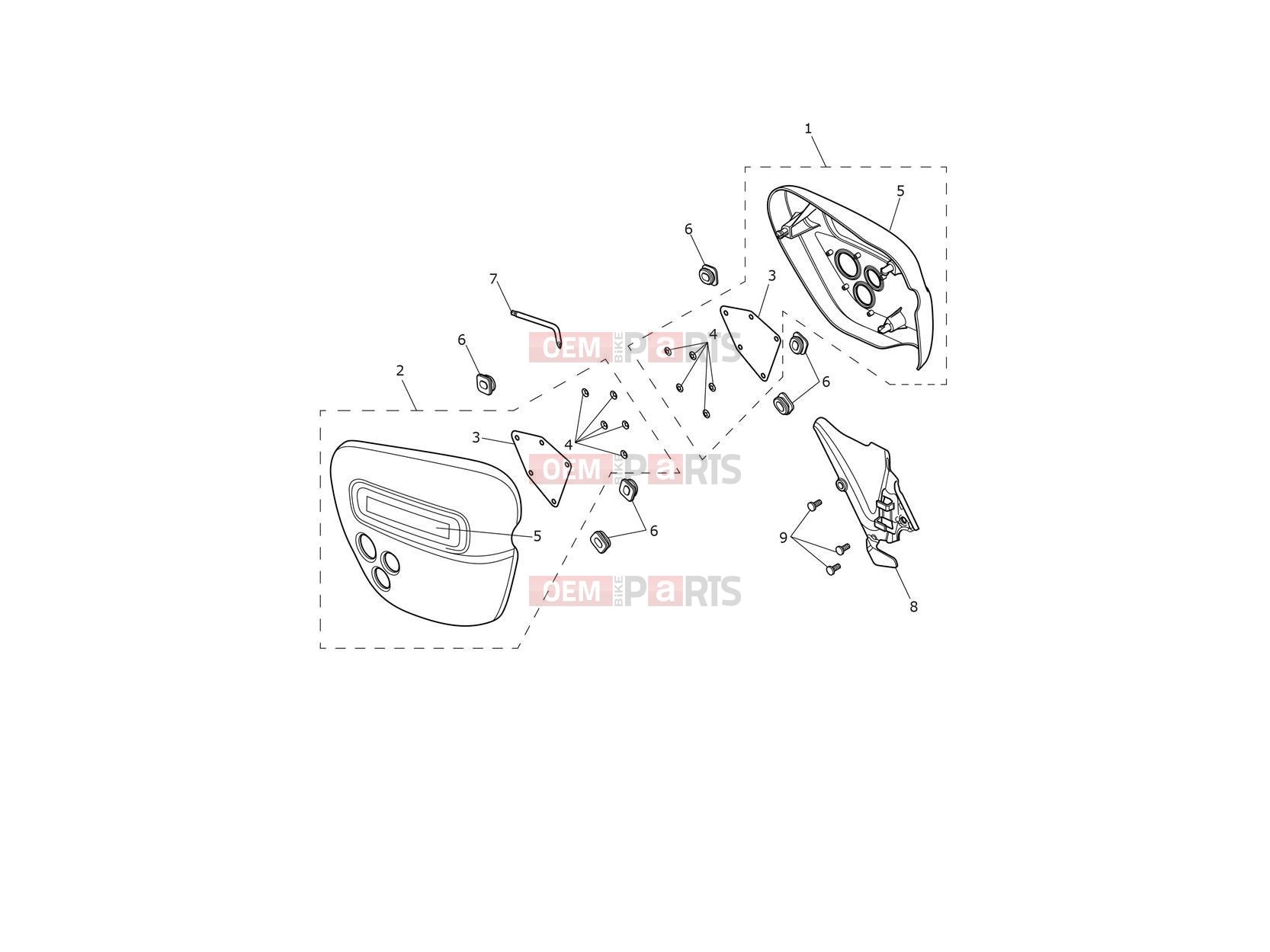 Triumph 2019 THRUXTON Side Fairing Panels
