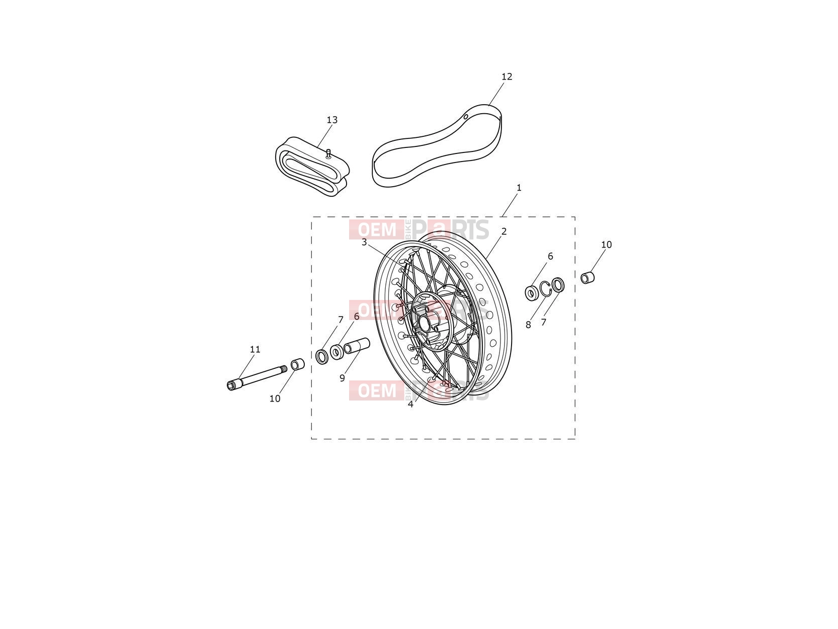 Triumph 2017 THRUXTON R Front Wheel