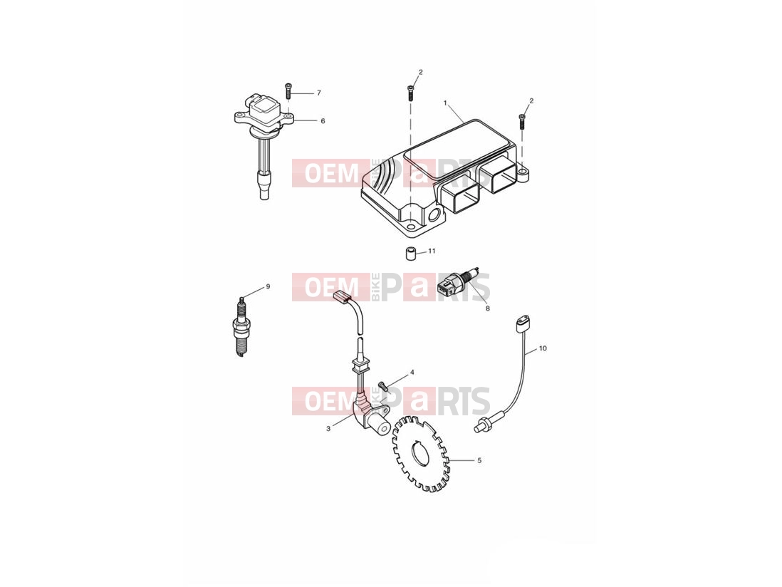 Triumph 2001 SPRINT RS > 139276 Engine Management System