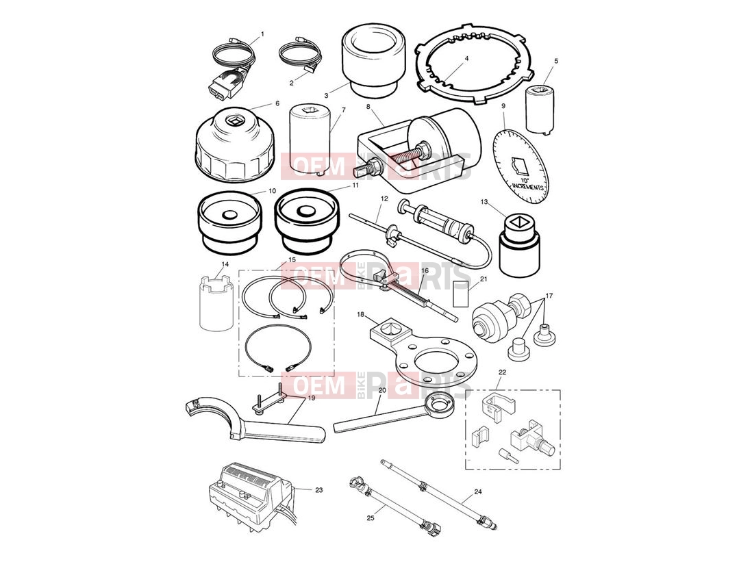 Triumph 2004 SPRINT RS 139277 > Service Tools