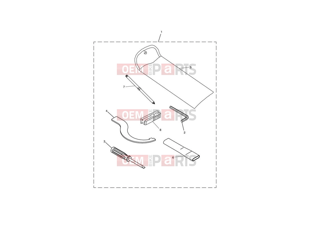 Triumph 2006 SPRINT ST 208167 > Tool Kit