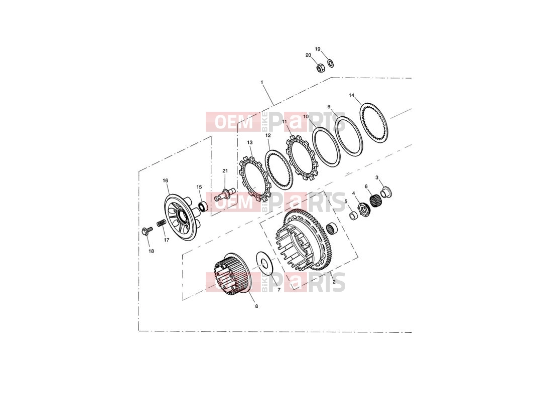 Triumph 2007 SPRINT ST 208167 > Clutch