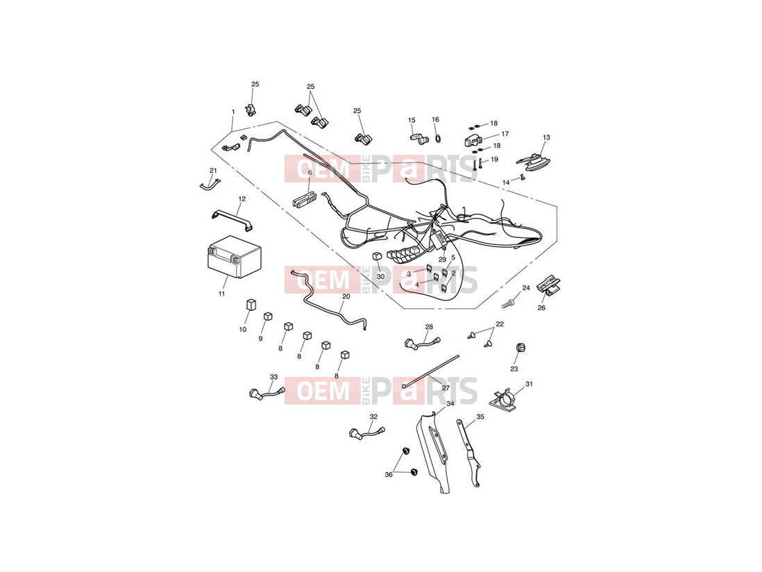 Triumph 2008 SPRINT ST 208167 > Electrical Equipment